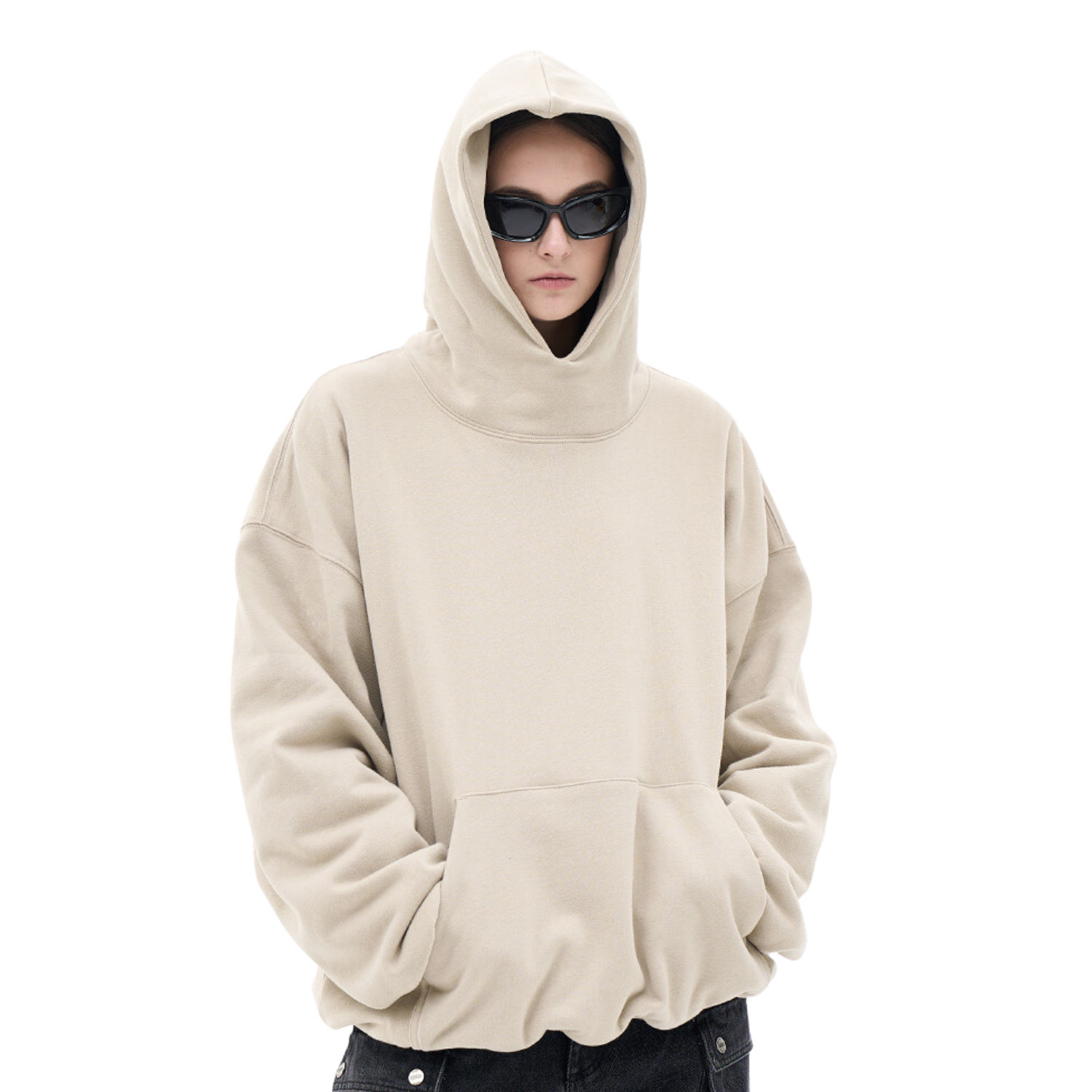 Double Layered Warm Oversize Hoodie