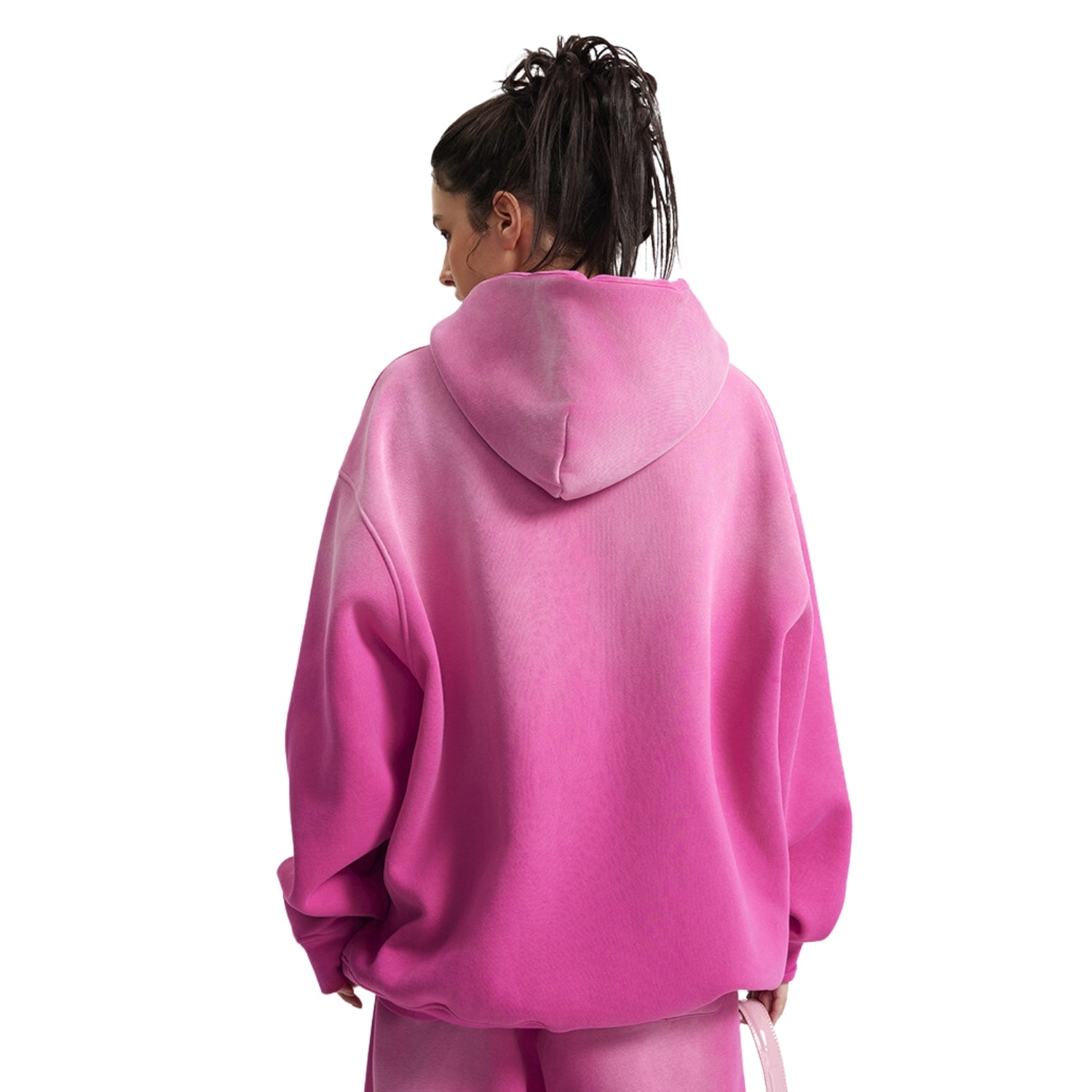 Gradient Pink Oversize Hoodie