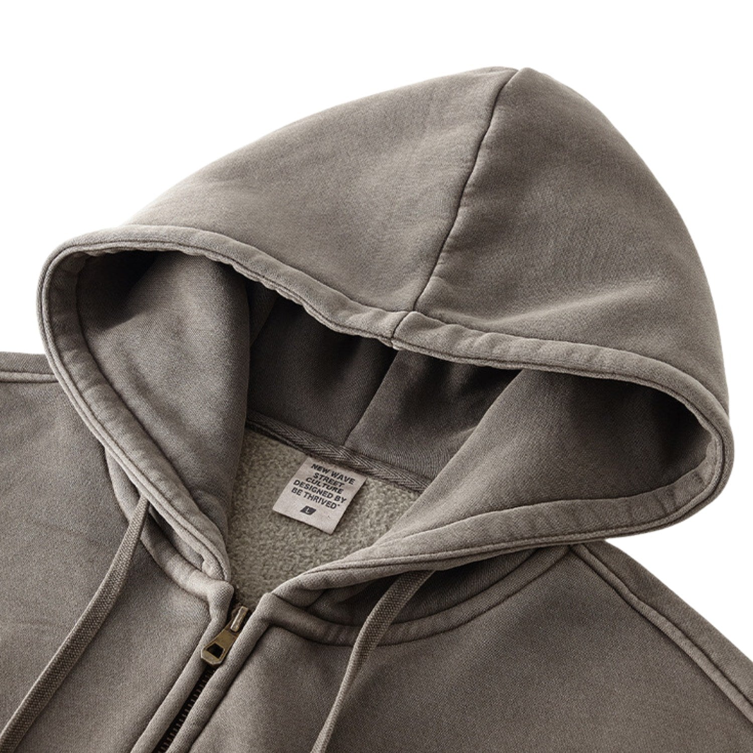 Warm Zippered  Hoodie