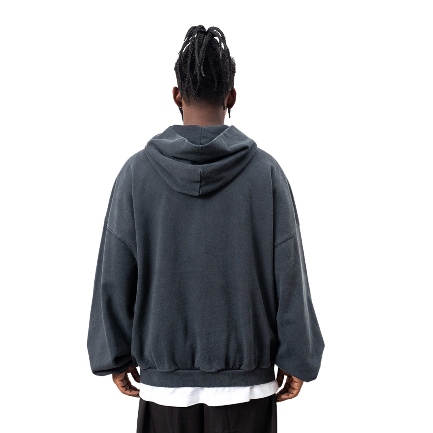 Oversize Streetwear Black Hoodie