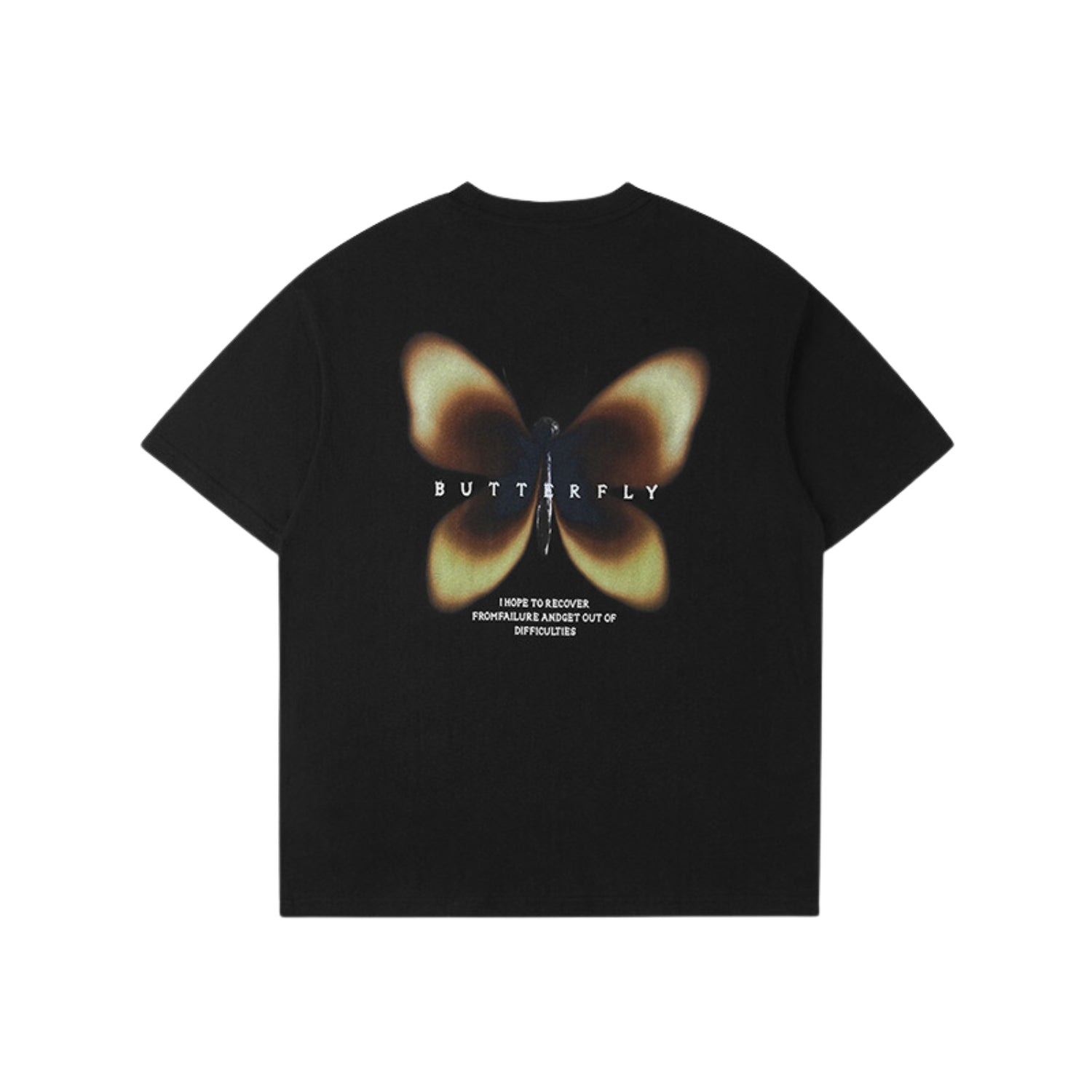 Golden Butterfly  T-shirt