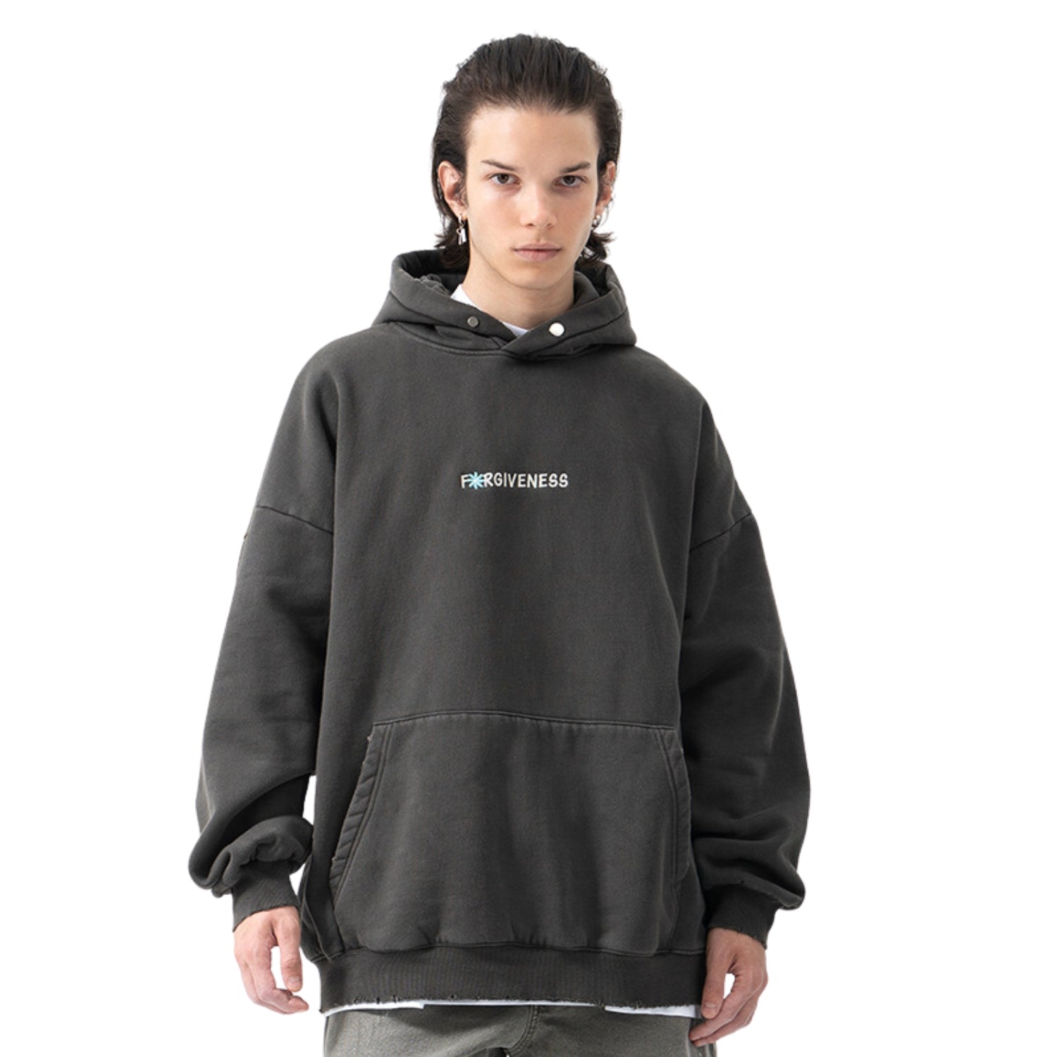 Gray Streetwear Hoodie