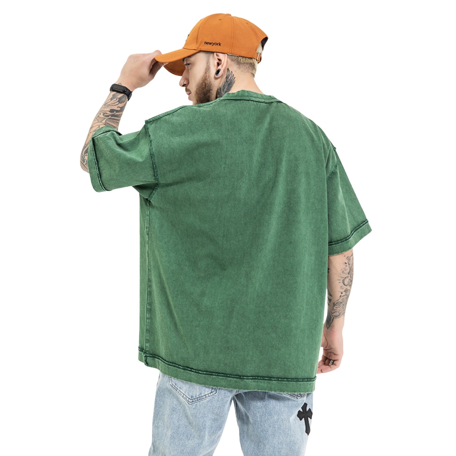 Oversize cotton streetwear t-shirt