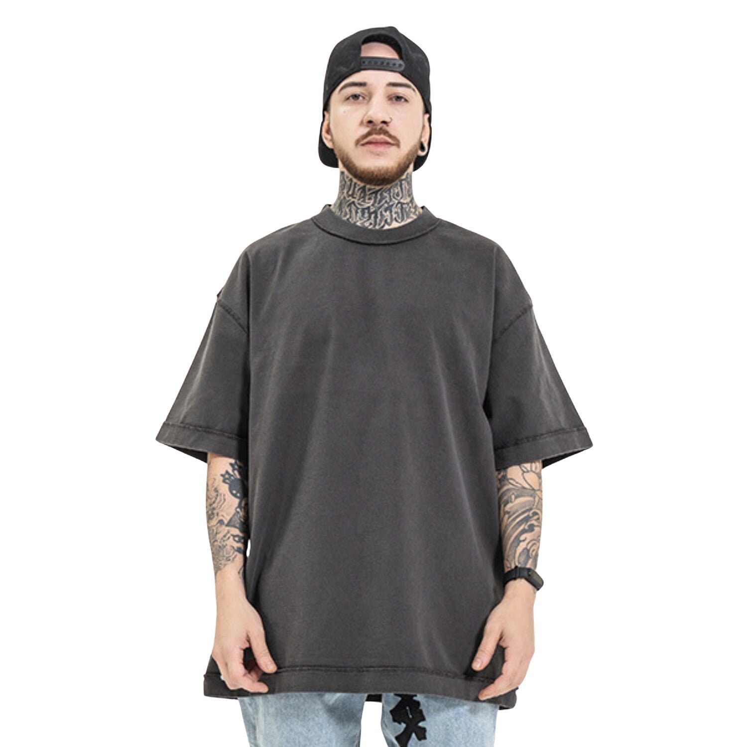 Oversize cotton streetwear t-shirt