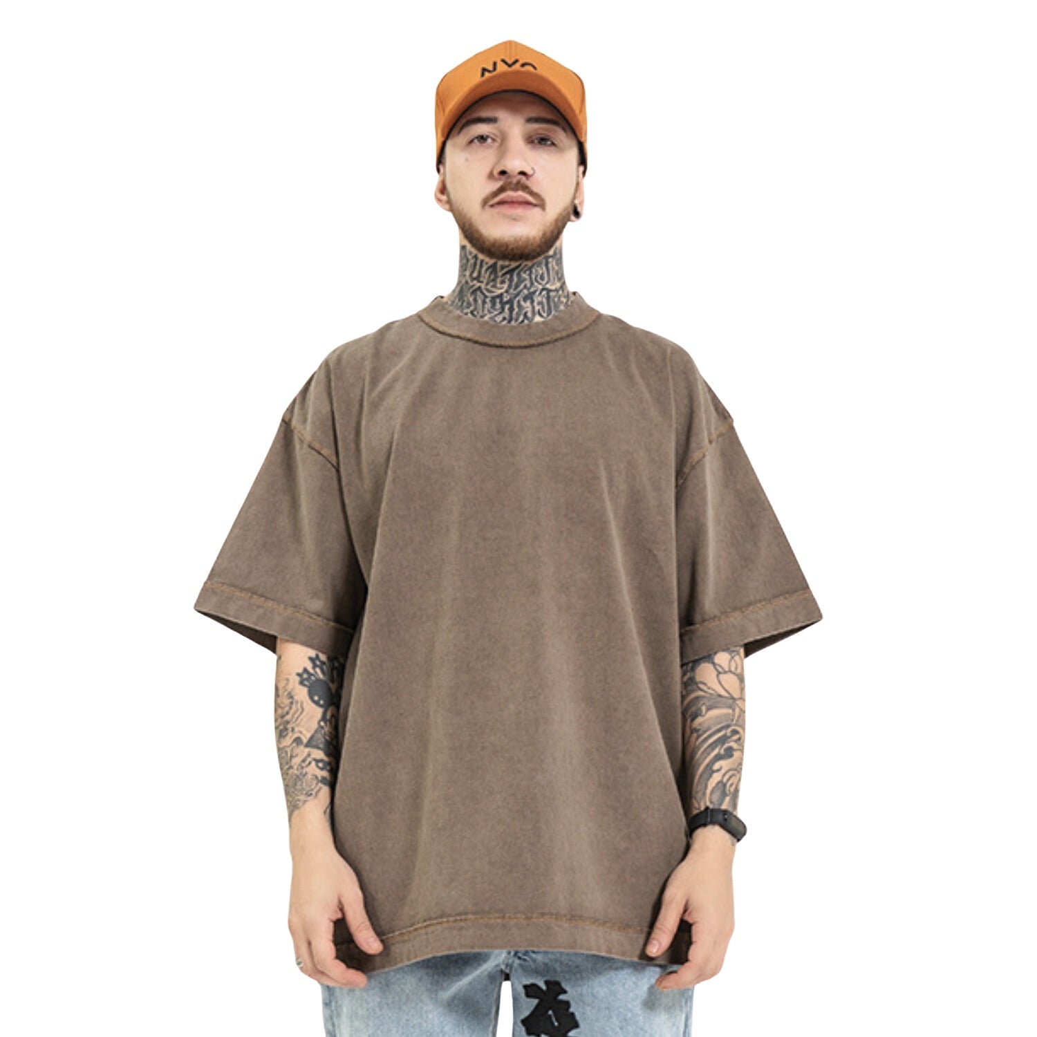 Oversize cotton streetwear t-shirt