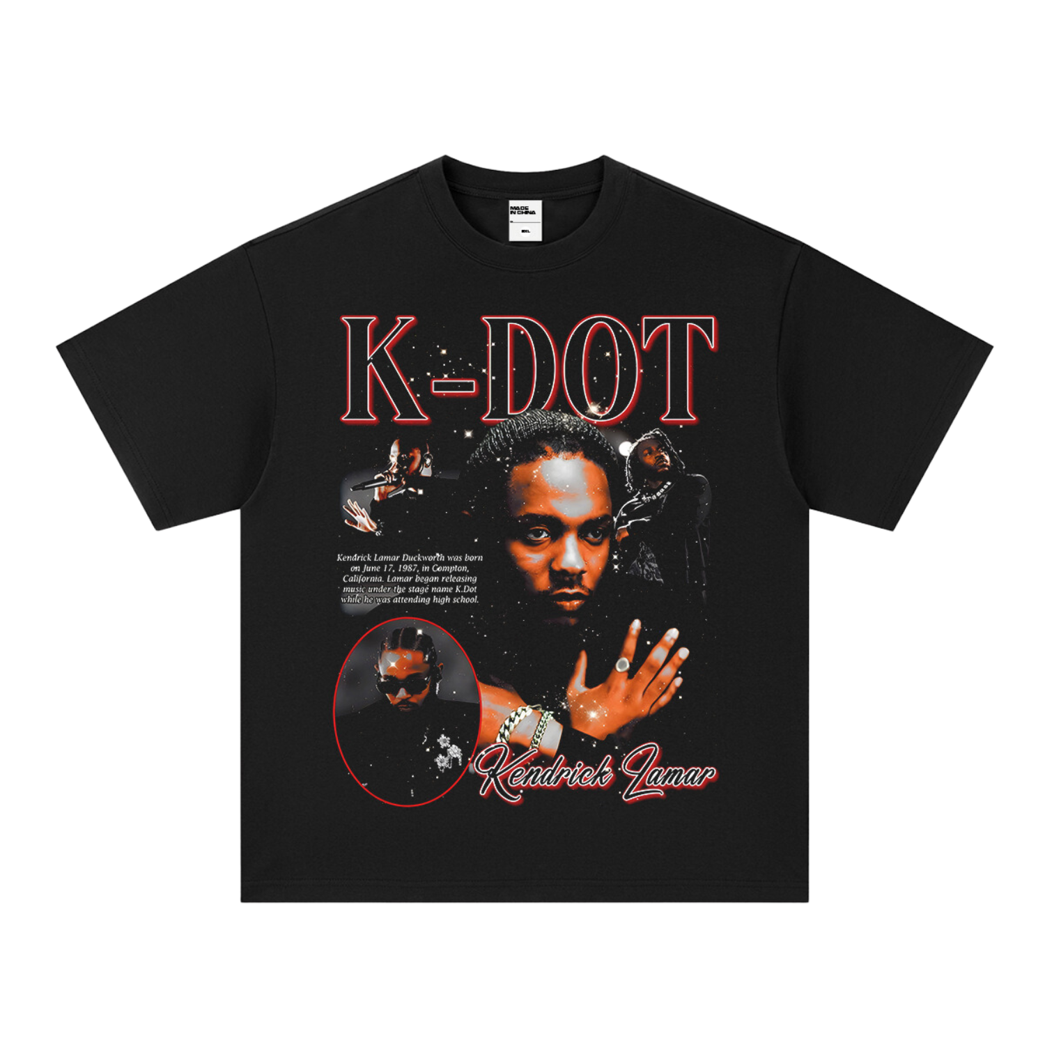 Kendrick Lamar K-DOT  T-Shirt